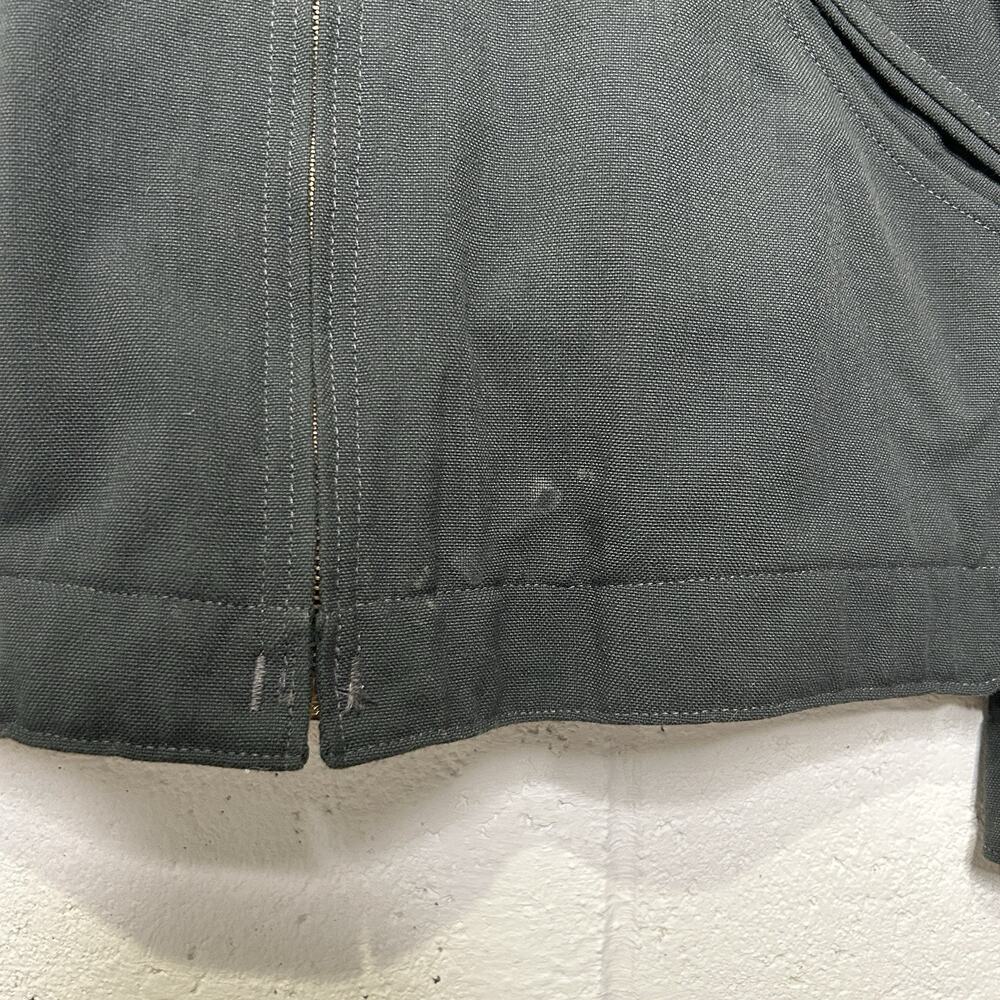 Vintage Carhartt Blanket-Lined Detroit Jacket “Charcoal” - Picture 7 of 16